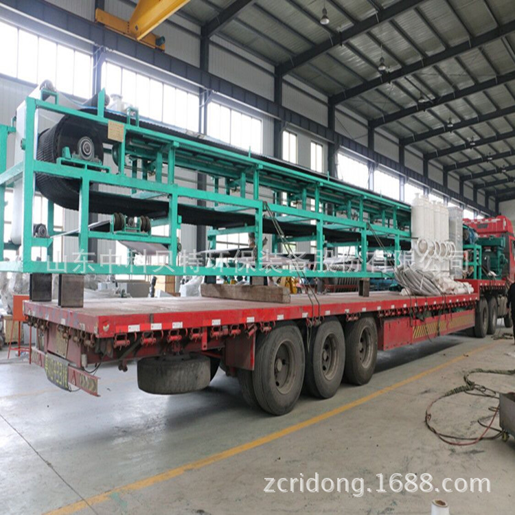 国产丰满麻豆VIDEOS天美真空皮带脱水机烟气脱硫石膏脱水设备发往四川